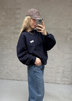 Plizzy sweat Navy American Vintage 